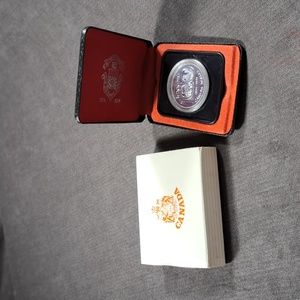 Royal Canadian Mint 100th Anniversary Winnipeg Proof Silver Dollar In Case 1974